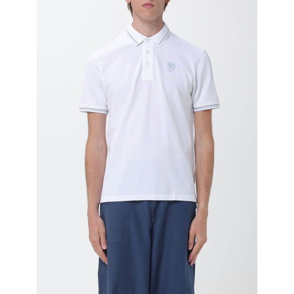 Blauer Polo Shirt Men White